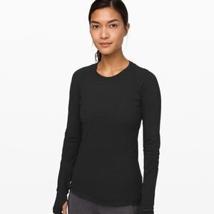 Lululemon Runderful Black Long Sleeve Shirt, W’s 6